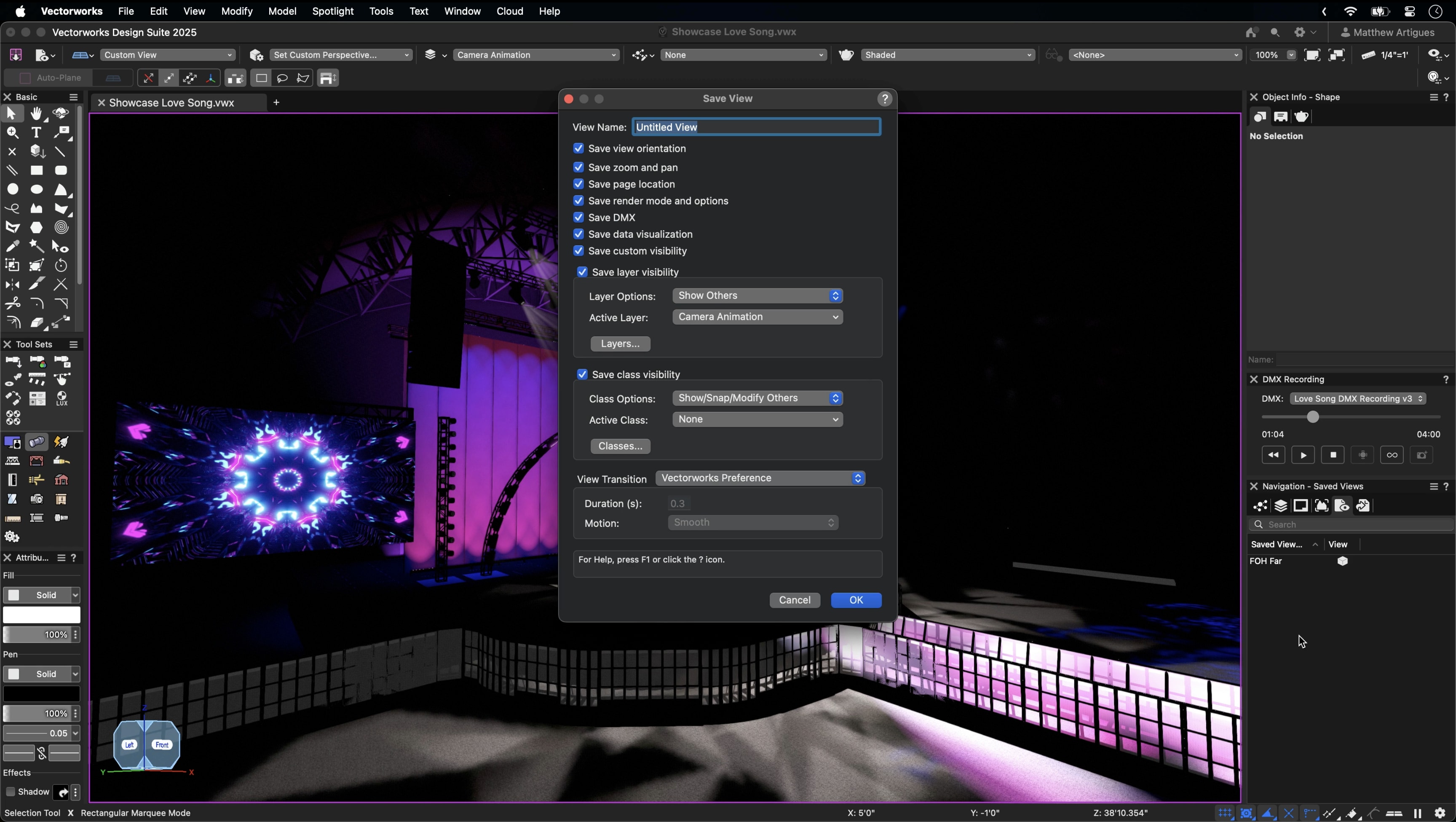 save view showcase